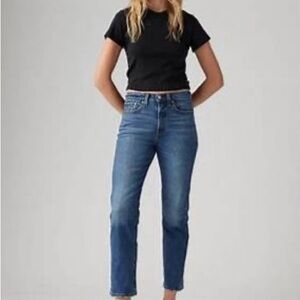Levi's Blue Straight Leg Jeans Classic Style